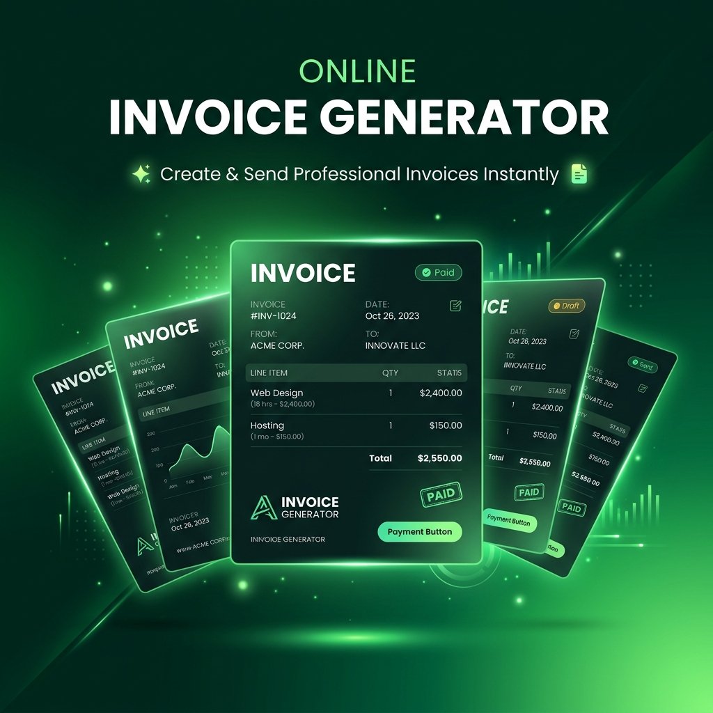 Free Invoice Generator | Create PDF Invoices Online